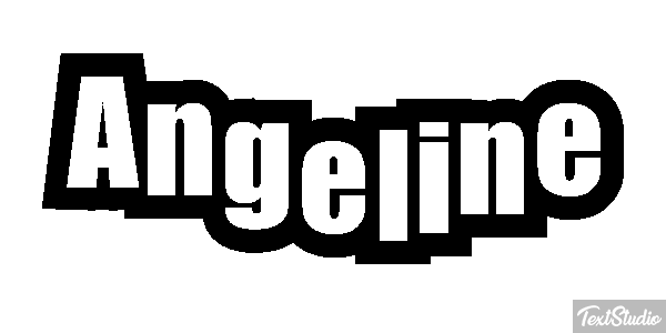 Angeline Text effect