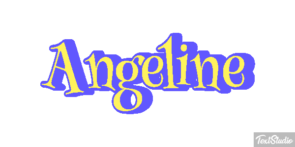 Angeline Text effect