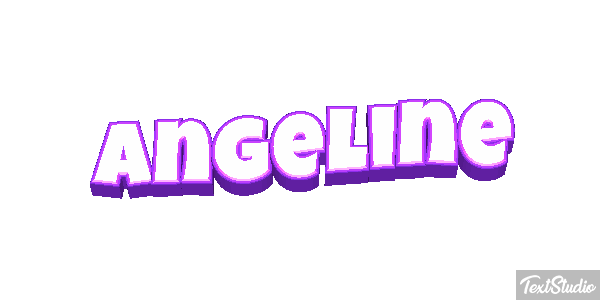 Angeline Text effect