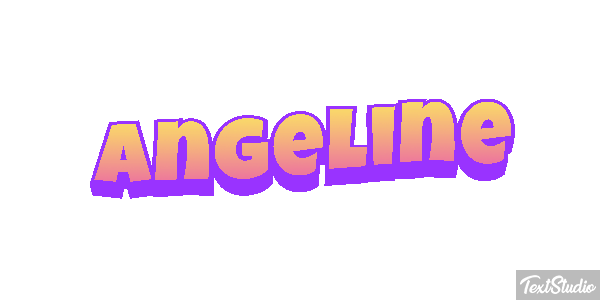 Angeline Text effect
