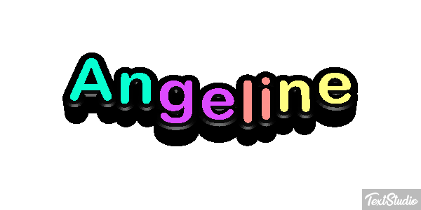 Angeline Text effect