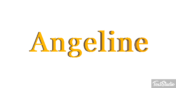 Angeline Text effect