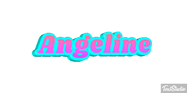 Angeline Text effect