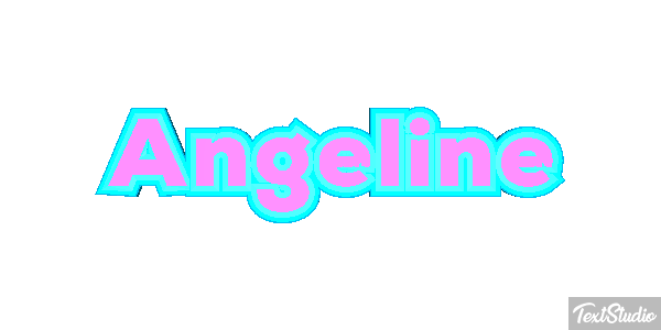 Angeline Text effect