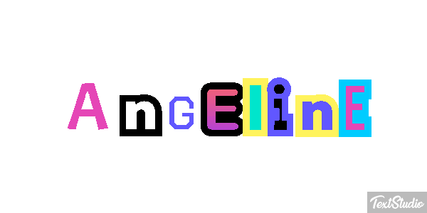 Angeline Text effect