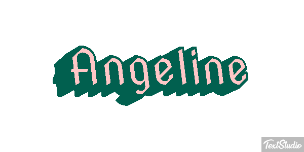 Angeline Text effect