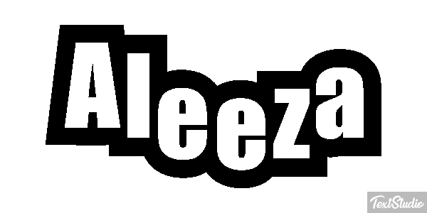 Aleeza Efekt tekstowy