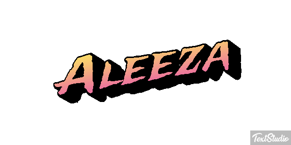 Aleeza Efekt tekstowy
