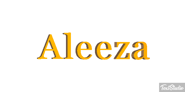 Aleeza Efekt tekstowy