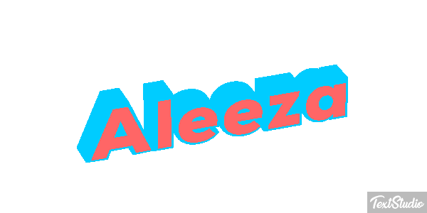 Aleeza Efekt tekstowy