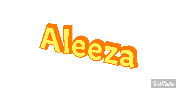 Aleeza Efekt tekstowy