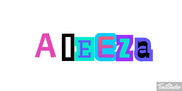 Aleeza Efekt tekstowy