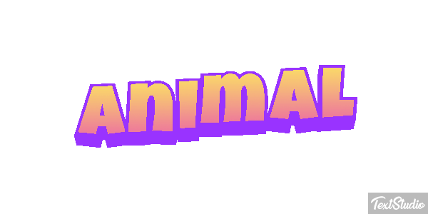 Animal Efekt tekstowy