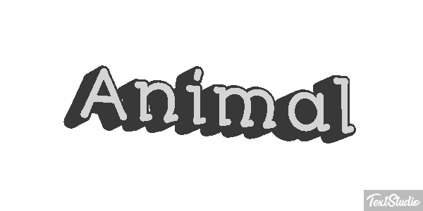 Animal Efekt tekstowy
