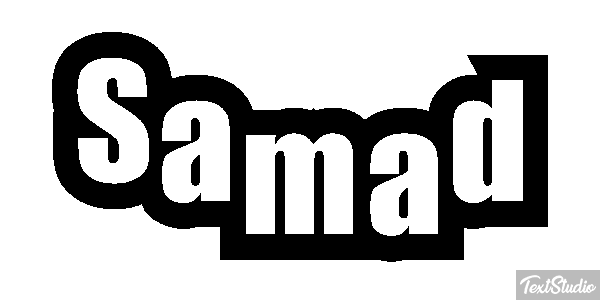Samad Tekst effect