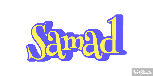 Samad Tekst effect
