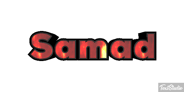 Samad Tekst effect