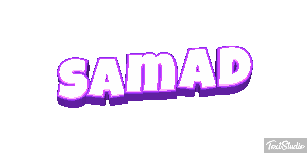 Samad Tekst effect