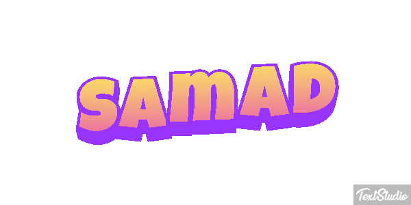 Samad Tekst effect