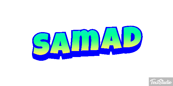 Samad Tekst effect
