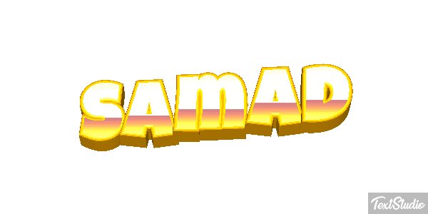 Samad Tekst effect