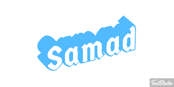 Samad Tekst effect