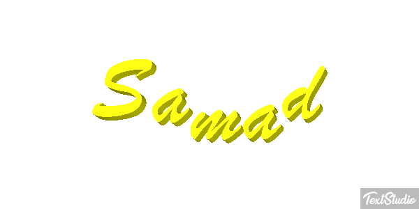 Samad Tekst effect