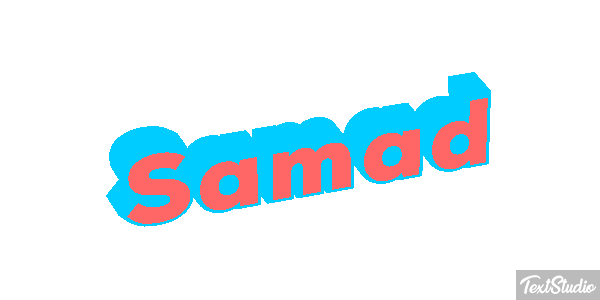 Samad Tekst effect