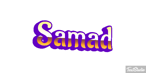 Samad Tekst effect