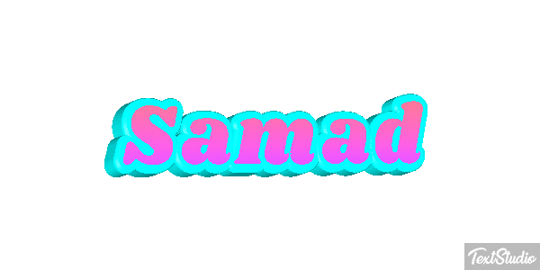 Samad Tekst effect