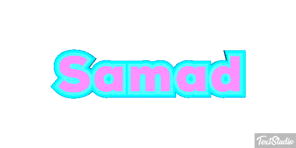 Samad Tekst effect