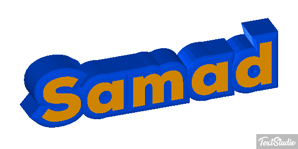 Samad Tekst effect