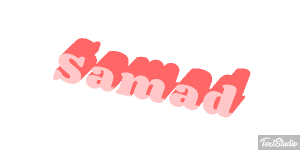Samad Tekst effect