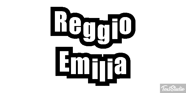 Reggio Emilia Effetto testo