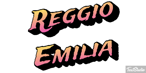Reggio Emilia Effetto testo