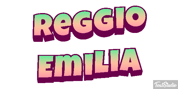 Reggio Emilia Effetto testo