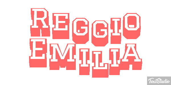 Reggio Emilia Effetto testo
