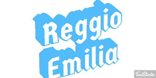 Reggio Emilia Effetto testo