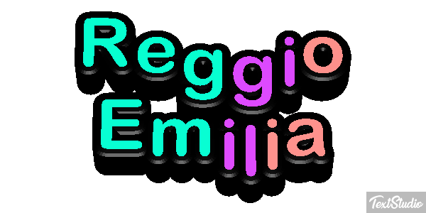 Reggio Emilia Effetto testo