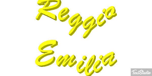 Reggio Emilia Effetto testo