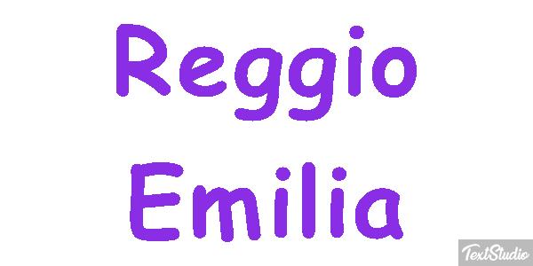 Reggio Emilia Effetto testo