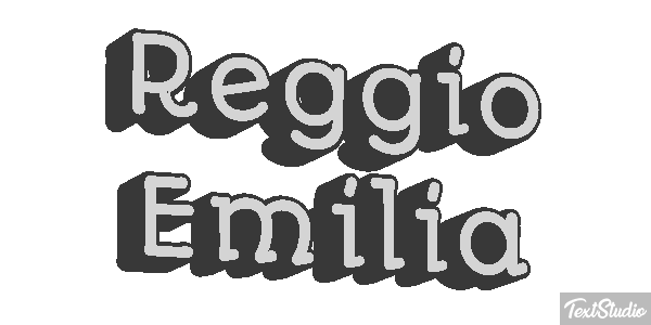 Reggio Emilia Effetto testo