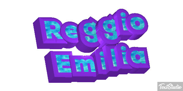 Reggio Emilia Effetto testo