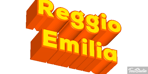 Reggio Emilia Effetto testo