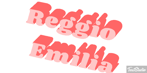 Reggio Emilia Effetto testo