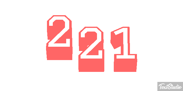 221 Text effect