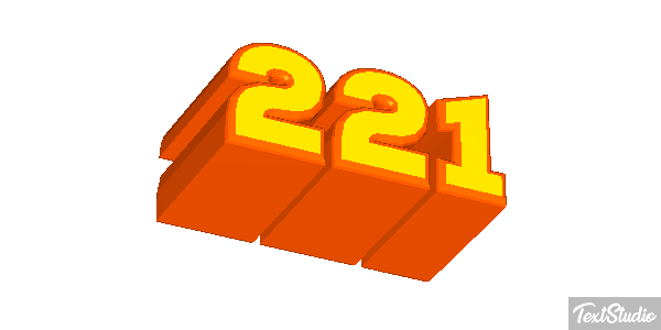 221 Text effect