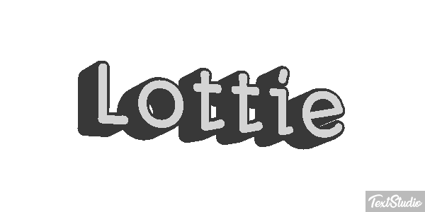 Lottie Effetto testo