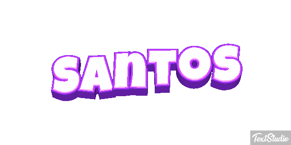 Santos Efecto de texto