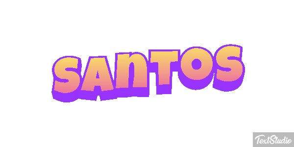 Santos Efecto de texto